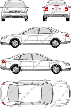 Audi A6 Limousine, 1997–2001 (Audi_028)