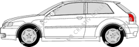 Audi S3 Hayon, 2001–2003