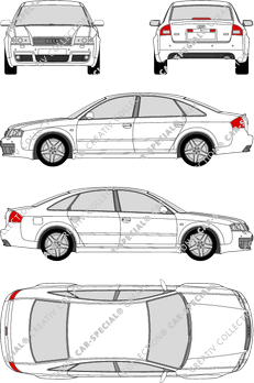 Audi RS6, Limousine, 4 Doors (2002)