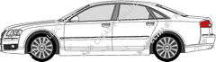 Audi A8 limusina, 2004–2010