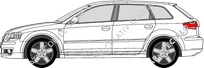 Audi A3 Sportback Station wagon, 2004–2009