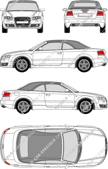 Audi A4, Descapotable, 2 Doors (2006)
