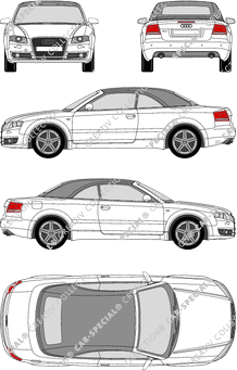 Audi A4, Cabriolet, 2 Doors (2006)