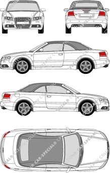 Audi S4, Cabrio, 2 Doors (2005)
