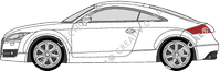 Audi TT Coupé, 2006–2010