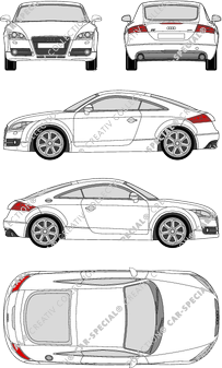 Audi TT Coupé, 2006–2010 (Audi_049)
