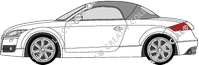 Audi TT Roadster, 2007–2010