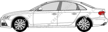 Audi A4 berlina, 2007–2012