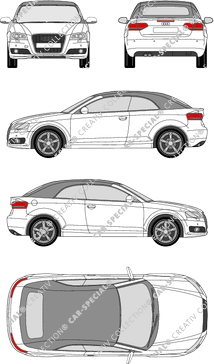 Audi A3 Cabrio, 2008–2013 (Audi_059)