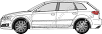 Audi A3 Sportback, 2005–2012