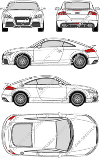 Audi TT RS, Coupé, 3 Doors (2009)