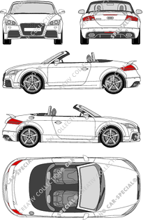 Audi TT Roadster, 2009–2014 (Audi_070)