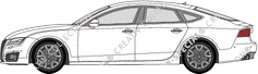 Audi A7 Sportback combi, 2010–2016