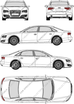 Audi A8 berlina, 2011–2013 (Audi_078)