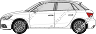 Audi A1 Sportback, 2012–2015