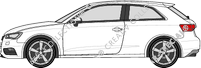 Audi A3 Hayon, 2012–2016