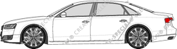 Audi A8 limusina, 2014–2018