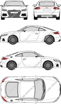 Audi TT, 2014–2023 (Audi_092)