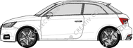 Audi A1 Hayon, 2015–2018