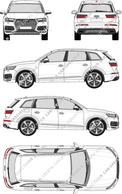 Audi Q7, Station wagon, 5 Doors (2015)
