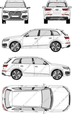 Audi Q7, station wagon, 5 Doors (2015)