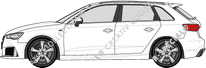 Audi RS3 Sportback, 2015–2016