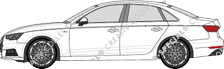 Audi A4 limusina, 2015–2019
