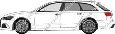 Audi RS6 Avant Station wagon, 2013–2019
