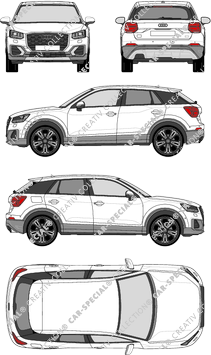 Audi Q2, station wagon, 5 Doors (2016)