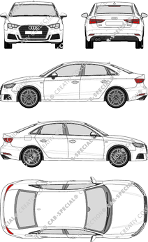 Audi A3, 2016–2020 (Audi_105)