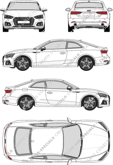 Audi A5, 2016–2023 (Audi_107)