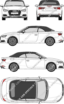 Audi A3 cabriolet, 2016–2020 (Audi_110)