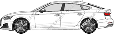 Audi A5 Sportback station wagon, attuale (a partire da 2017)
