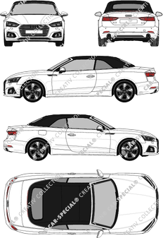 Audi A5, Cabriolet, 2 Doors (2017)