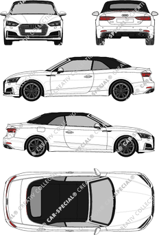 Audi S5, Cabriolet, 2 Doors (2017)