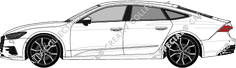 Audi A7 Sportback station wagon, attuale (a partire da 2018)