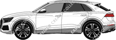 Audi Q8 Hatchback, 2018–2023