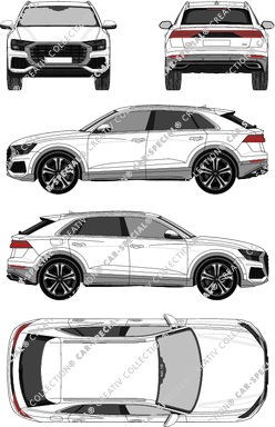 Audi Q8 Hayon, 2018–2023 (Audi_125)