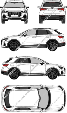 Audi Q3, Station wagon, 5 Doors (2018)