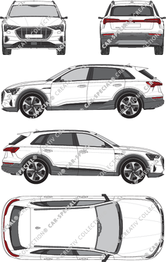 Audi e-tron station wagon, attuale (a partire da 2019) (Audi_129)