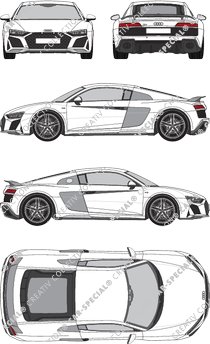 Audi R8 Coupé, actuel (depuis 2019) (Audi_130)