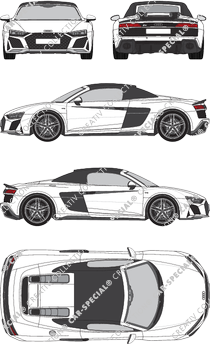 Audi R8 Spyder, attuale (a partire da 2018) (Audi_131)