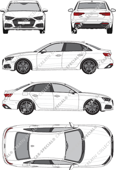 Audi A4 berlina, attuale (a partire da 2019) (Audi_132)