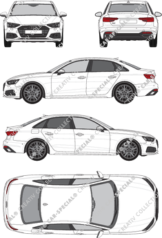 Audi A4, limusina, 4 Doors (2019)