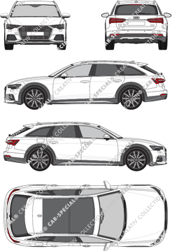 Audi A6 Allroad Quattro, break, 5 Doors (2019)