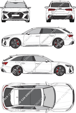 Audi RS6 Avant, actueel (sinds 2019) (Audi_136)
