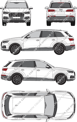 Audi Q7, combi, 5 Doors (2020)