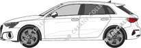 Audi A3 Sportback, current (since 2020)