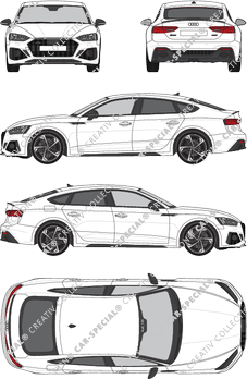 Audi RS5 Sportback, station wagon, 5 Doors (2020)