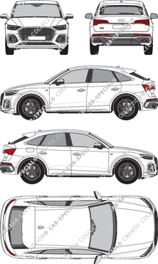 Audi SQ5 Sportback, Sportback, 5 Doors (2021)